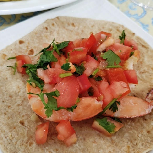 久しぶりに走ったタコマナローブリッジ ～ メキシカンでシュリンプタコス