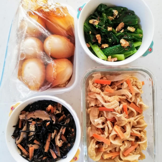今週の作りおき食材～4種～