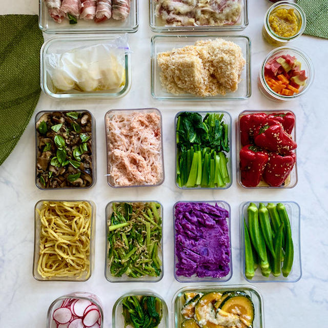 明日からのお弁当のすき間埋めおかずができました〜