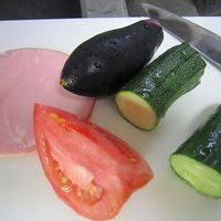レシピブログ　夏野菜のターメリック炒め