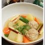 冬瓜と鶏団子の和風ポトフ＊レシピ♪