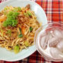 カルロロッシ フルーティホワイト で 焼うどん