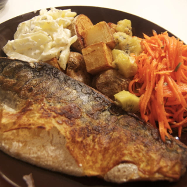 レシピ：鯖のムニエル