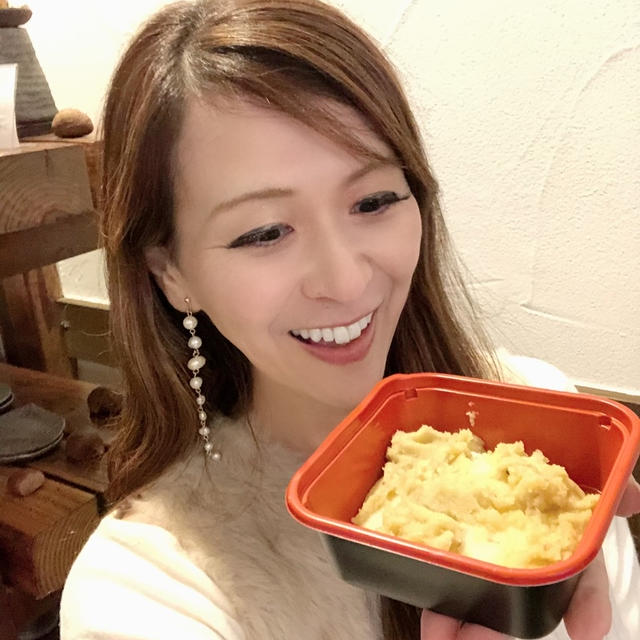 元日限定！和栗専門店「和栗や」栗きんとん餅、和栗シュー ！谷中銀座