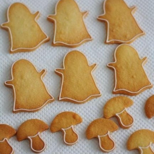 ハロウィンクッキー途中経過♪