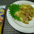 焼きなすをのっけるレモンペーストで！！