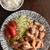 鶏もも肉の梅風味しょうが焼き