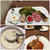 外食での美味しそうな料理や自分で作った料理と料理の過程