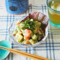 [スパイス大使レシピ]梅肉とアボカドのサラダ。。。