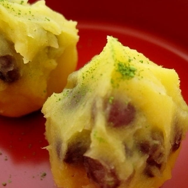 栗きんとんでお手軽和スイーツ