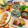 ちょっと早いですが子供の日仕様の鯉のぼりいなりの夕ご飯