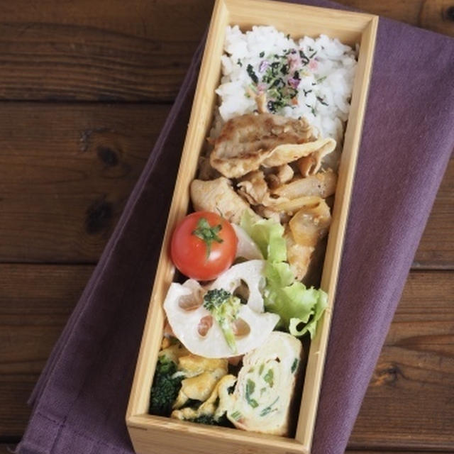 豚の豆板醤みそ焼き弁当