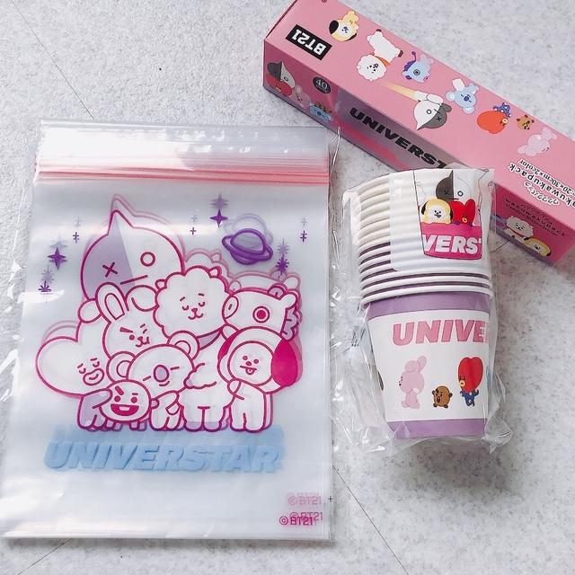 BTSのクリスマスパーティーセット　BT21