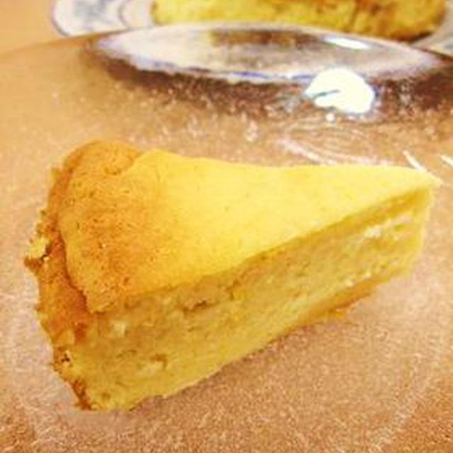牛乳とジャムで、あっさりチーズケーキ