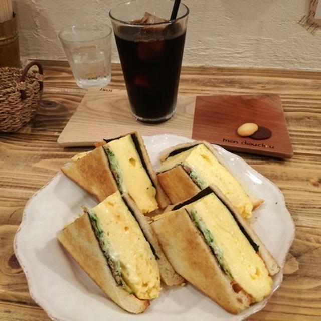 mon chouchou（モンシュシュ）の卵サンドがめっちゃ食べごたえあり！( ﾟДﾟ)