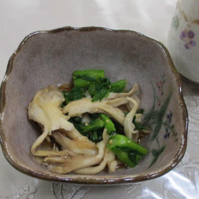 まいたけと青菜の胡麻和え★★★