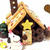 スヌーピーとお菓子の家の簡単な作り方♡Snoopy Chocolate House