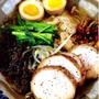 鶏胸チャーシューでもずくラーメン。