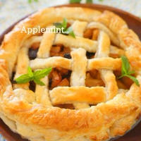 アップル家はアップルパイが大好き♪ジンジャーアップル＆レーズンパイ【スパイス大使】
