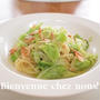 桜エビとキャベツのパスタと「お弁当講座」募集します！！