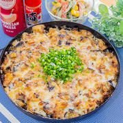 ナスと挽肉の甘味噌チーズ焼き(〃ω〃)