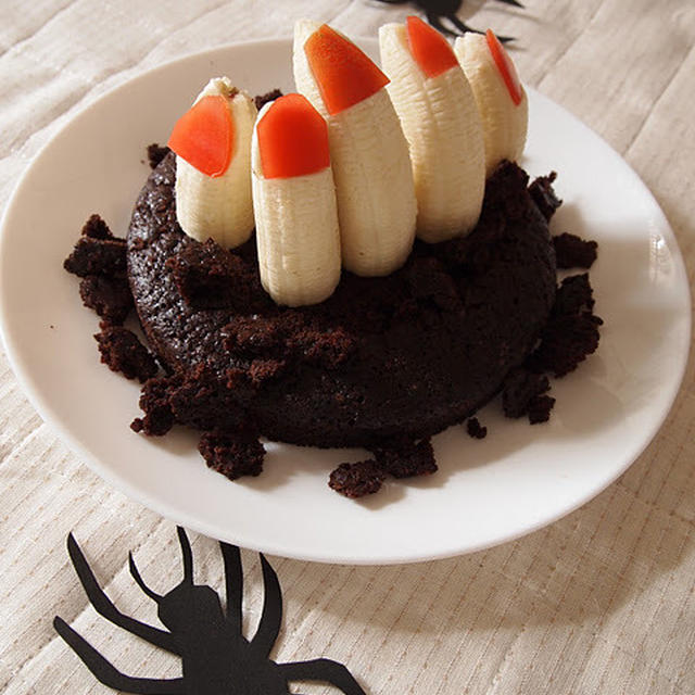 墓場のケーキとハロウィンパーティー By イクノさん レシピブログ 料理ブログのレシピ満載