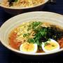 手羽先のスープであっさりラーメン♪