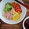冷やし中華 (Cold Ramen Noodle Salad)