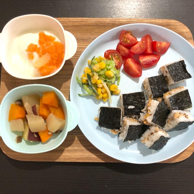 【幼児食】1y11m☆7/12のまとめ☆炊飯器で簡単さつまいもごはん