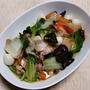 鶏肉と白菜他の中華風うま煮