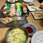 お寿司に助けられた週末ごはん♩コメダモーニング