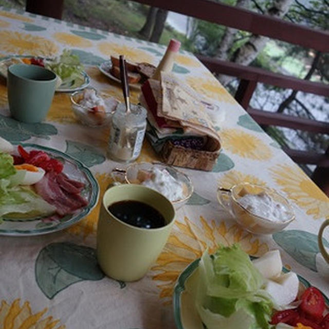 友達の別荘で過ごさせて頂きました