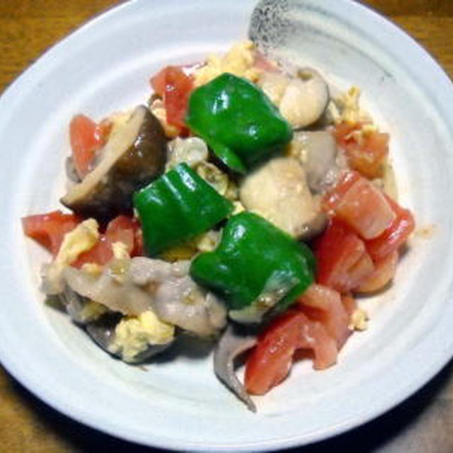 卵とトマトの炒め物