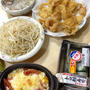 新タマネギの天ぷら・トロ鯖寿司
