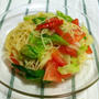 春キャベツとトマトのあっさりパスタ