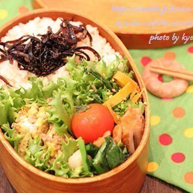 カフェ弁当☆オムレツ弁当