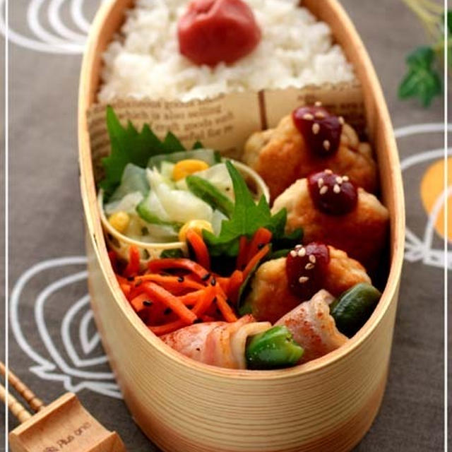 チキンナゲットのお弁当～パパのお弁当～