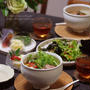 【献立】トマト担々麺と、チョレギサラダと、フルーツなど。～やっぱりラーメンはできたて熱々をズルズルっといきたいねえ～