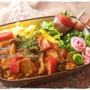 ＊カフェ風♯春のオムハヤシ弁当☆Ｊ弁デコ弁＊