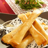 鶏チャーシューと蓮根の春巻き【レシピ】