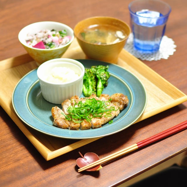 トンカツ用の豚ロースで懐かしのレシピと昨日の晩ごはん