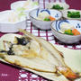 のどぐろと３種の副菜でほっこり和食ご飯☆