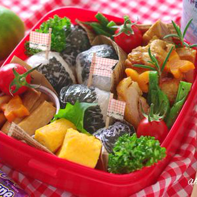親子遠足のお弁当