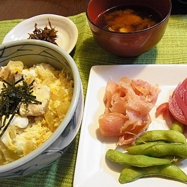 今年のイカナゴは高級品　＆つゆだく親子どんぶり