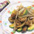 刺激的な辛さde野菜モリモリ『茄子とズッキーニと豚肉の黒胡椒炒め』