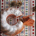 簡単！クリスマスカラーなベーグルラスク&ラッピングと、HBでクグロフ風パン by 山本リコピンさん