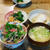 牛丼と春の食材☆菜の花