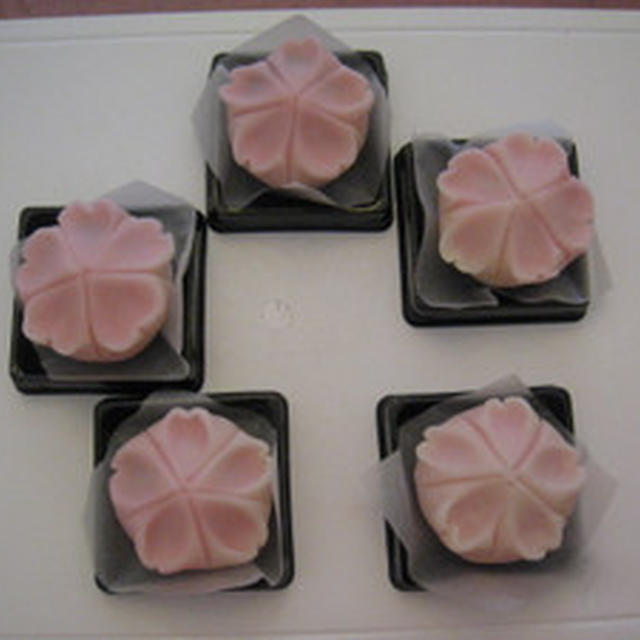 和菓子のお披露目