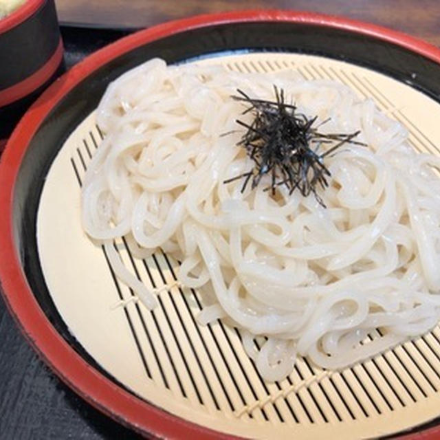 山陽道の三木ＳＡでざるうどん