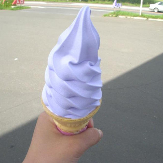 ラベンダーソフトクリーム